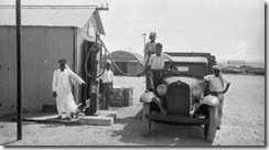 محطة بنزين في البحرين عام 1933م